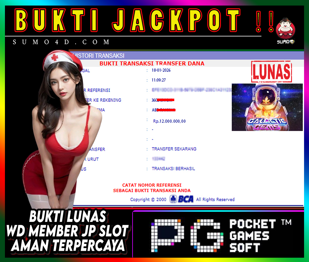 BUKTI JACKPOT SUMO4D-