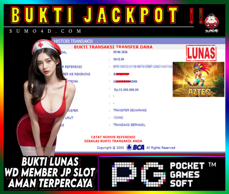 BUKTI JACKPOT SUMO4D-
