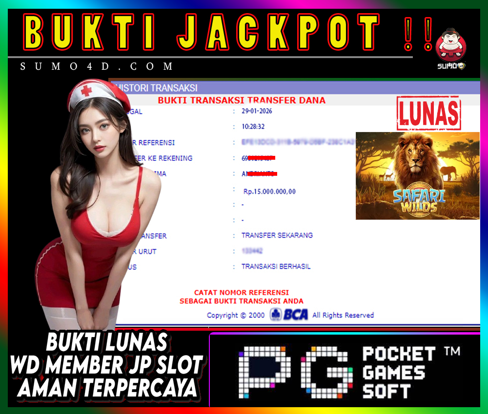 BUKTI JACKPOT SLOT PG SOFT 29 JANUARY 2026