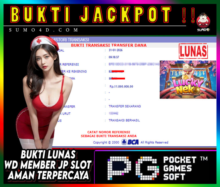BUKTI JACKPOT SUMO4D-