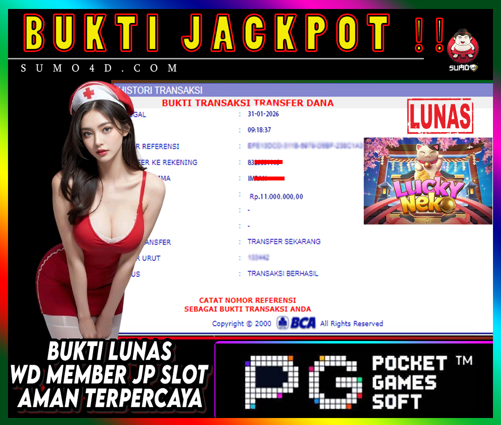 BUKTI JACKPOT SUMO4D-