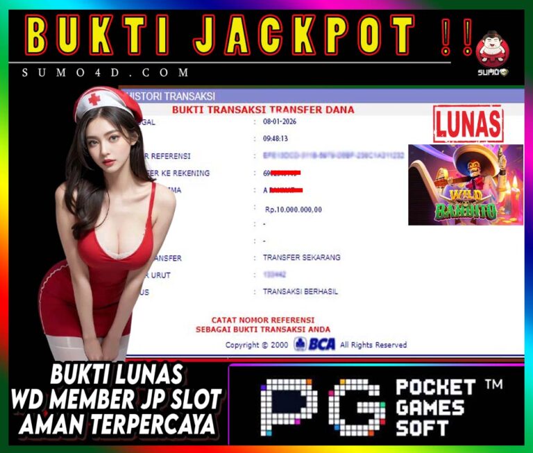 BUKTI JACKPOT SUMO4D-