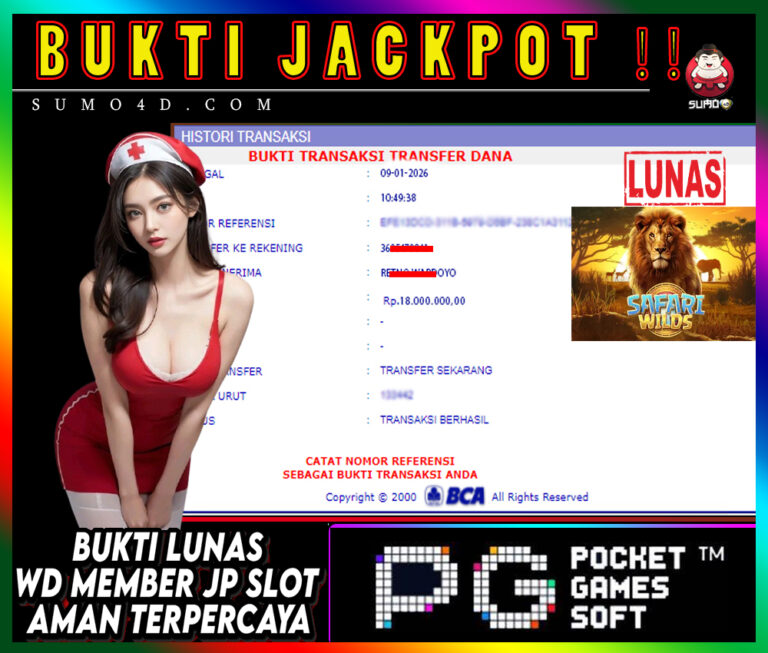 BUKTI JACKPOT SUMO4D-