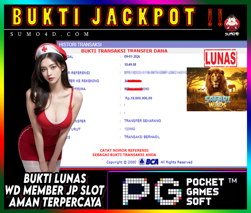 BUKTI JACKPOT SUMO4D-