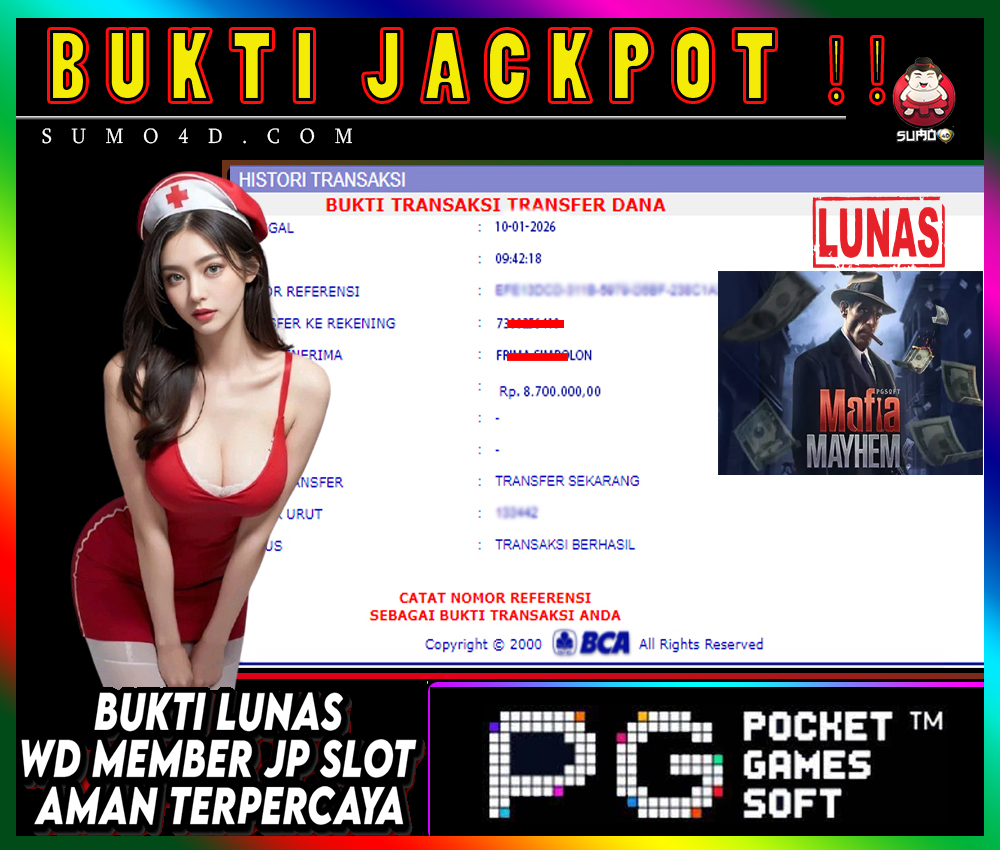 BUKTI JACKPOT SUMO4D-