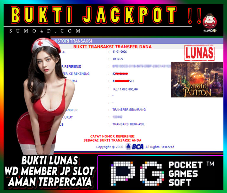 BUKTI JACKPOT SUMO4D-