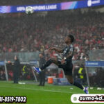 Aksi winger Real Madrid, Vinicius Junior di laga melawan Benfica pada lanjutan Liga Champions, 29 Januari 2026.