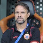 Mauricio Souza ketika melatih Persija Jakarta pada laga BRI Super League 2025/2026