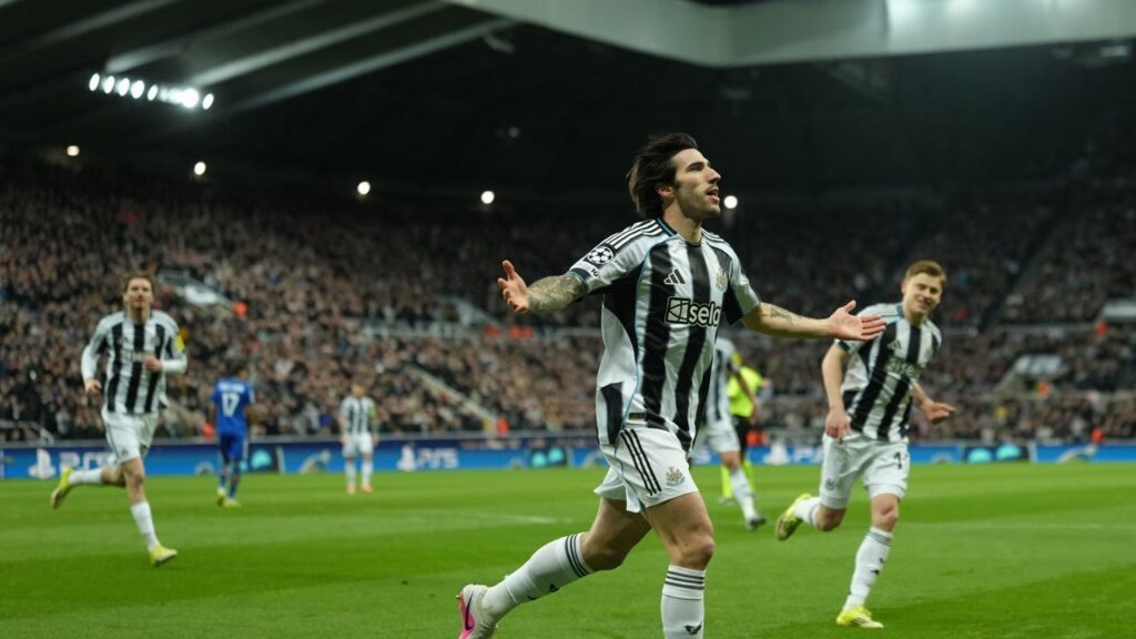 Gelandang Newcastle, Sandro Tonali